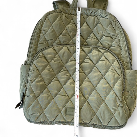 Vera Bradley Green Quilted Backpack main image 4